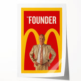 Classic 2010s Movie Poster Art – Vintage The Founder Print