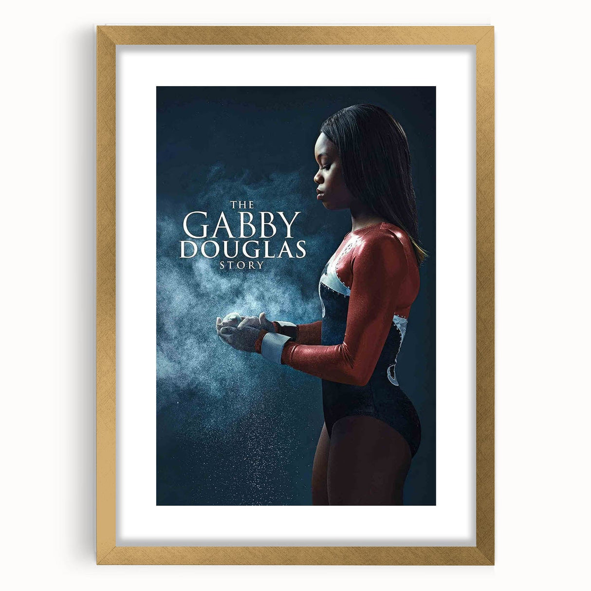 Classic 2010s Movie Poster Art – Vintage The Gabby Douglas Story Print