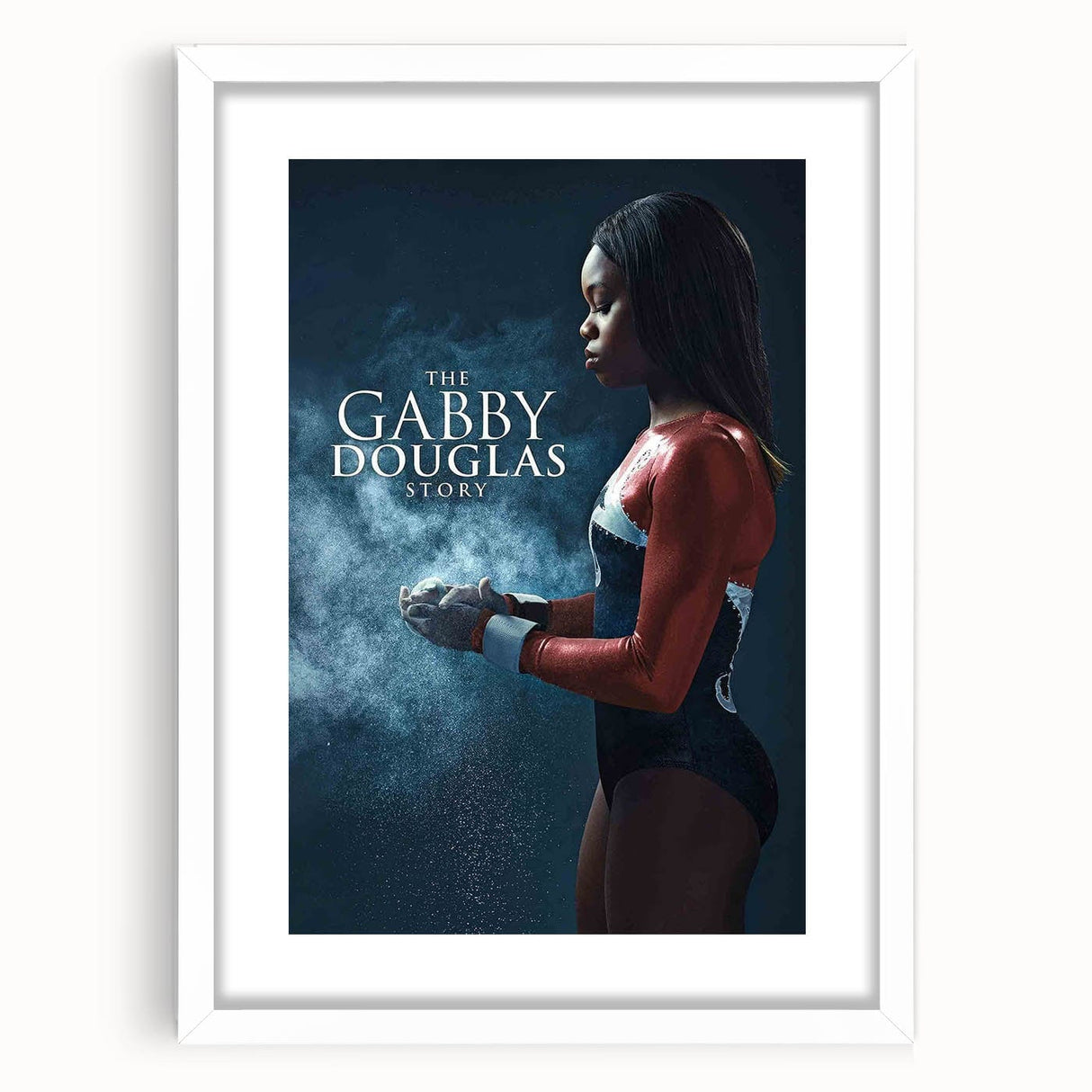 Classic 2010s Movie Poster Art – Vintage The Gabby Douglas Story Print