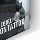 Classic 2010s Movie Poster Art – Vintage The Girl with the Dragon Tattoo Print
