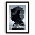 Classic 2010s Movie Poster Art – Vintage The Girl with the Dragon Tattoo Print
