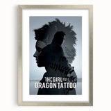 Classic 2010s Movie Poster Art – Vintage The Girl with the Dragon Tattoo Print