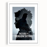 Classic 2010s Movie Poster Art – Vintage The Girl with the Dragon Tattoo Print