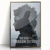 Classic 2010s Movie Poster Art – Vintage The Girl with the Dragon Tattoo Print