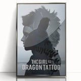 Classic 2010s Movie Poster Art – Vintage The Girl with the Dragon Tattoo Print