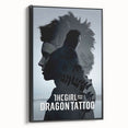 Classic 2010s Movie Poster Art – Vintage The Girl with the Dragon Tattoo Print