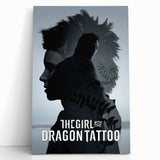 Classic 2010s Movie Poster Art – Vintage The Girl with the Dragon Tattoo Print