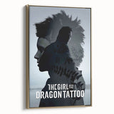 Classic 2010s Movie Poster Art – Vintage The Girl with the Dragon Tattoo Print
