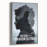 Classic 2010s Movie Poster Art – Vintage The Girl with the Dragon Tattoo Print