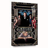 2010s Movie Poster Art - The Great Gatsby Vintage Movie Poster Print