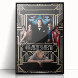 2010s Movie Poster Art - The Great Gatsby Vintage Movie Poster Print