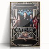 2010s Movie Poster Art - The Great Gatsby Vintage Movie Poster Print
