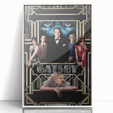 2010s Movie Poster Art - The Great Gatsby Vintage Movie Poster Print