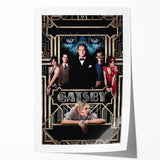 2010s Movie Poster Art - The Great Gatsby Vintage Movie Poster Print