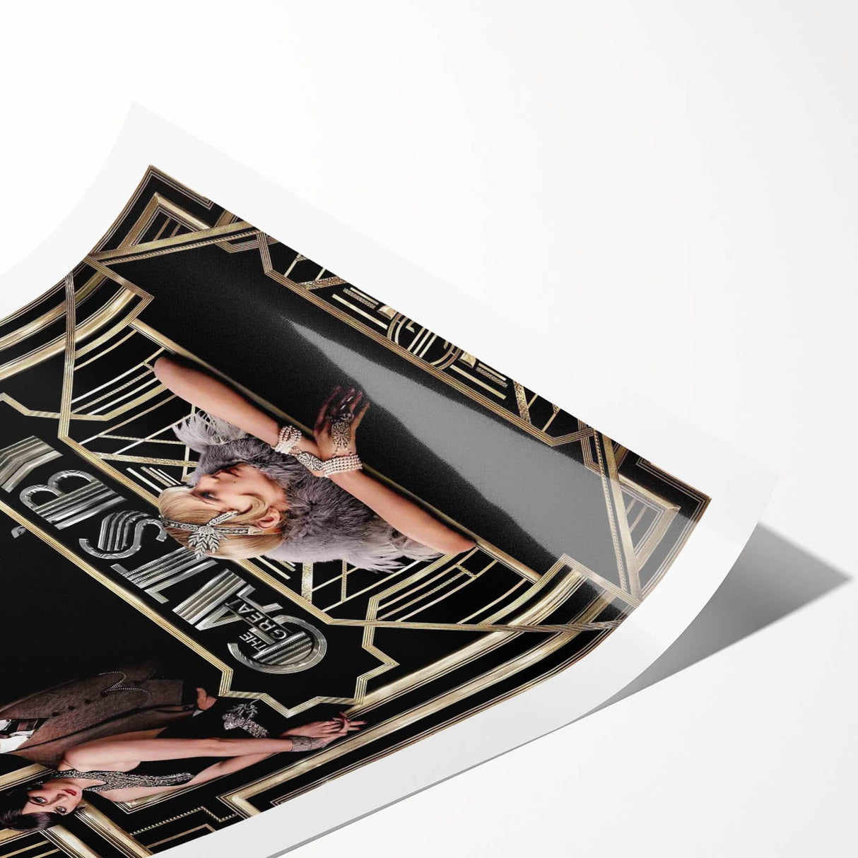 2010s Movie Poster Art - The Great Gatsby Vintage Movie Poster Print