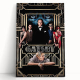 2010s Movie Poster Art - The Great Gatsby Vintage Movie Poster Print