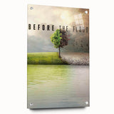 2010s Movie Poster Art – Vintage Before the Flood Climate Print