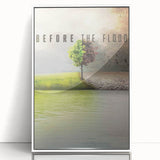 2010s Movie Poster Art – Vintage Before the Flood Climate Print