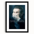 2010s Movie Poster Art - The Smile Man Vintage Movie Poster Print
