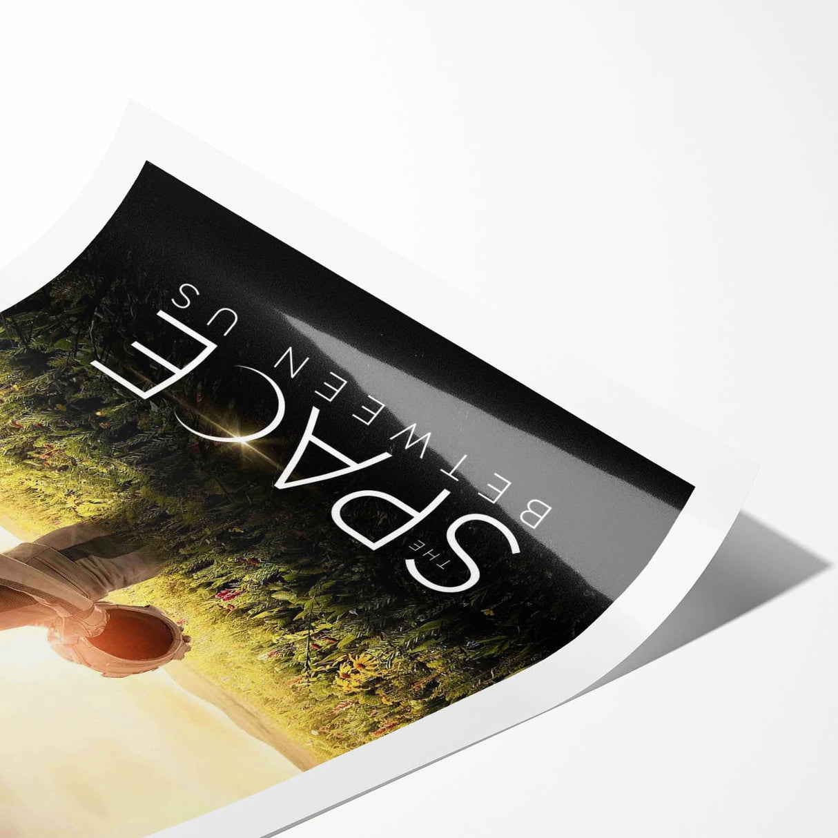 2010s Movie Poster Art - The Space Between Us Vintage Poster Print