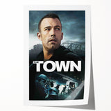 2010s Movie Poster Art - The Town Vintage Movie Poster Print