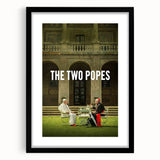 2010s Movie Poster Art - The Two Popes Vintage Movie Poster Print