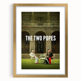 2010s Movie Poster Art - The Two Popes Vintage Movie Poster Print