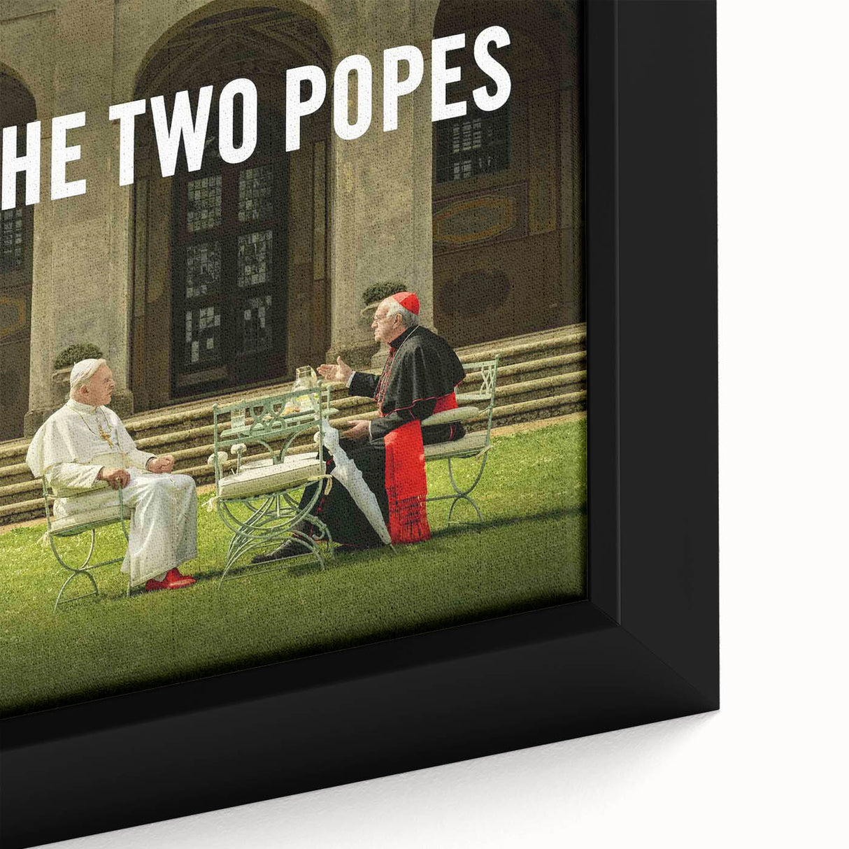 2010s Movie Poster Art - The Two Popes Vintage Movie Poster Print