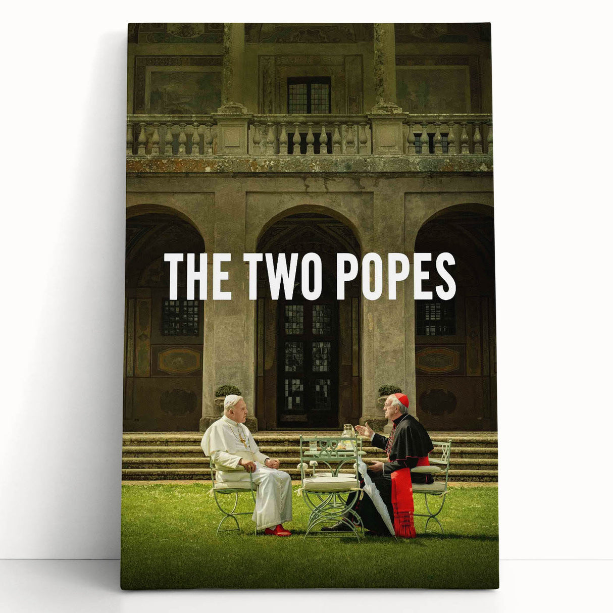 2010s Movie Poster Art - The Two Popes Vintage Movie Poster Print