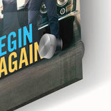 2010s Movie Poster Art - Begin Again Retro Vintage Film Print