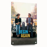 2010s Movie Poster Art - Begin Again Retro Vintage Film Print