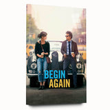 2010s Movie Poster Art - Begin Again Retro Vintage Film Print