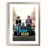 2010s Movie Poster Art - Begin Again Retro Vintage Film Print