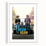 2010s Movie Poster Art - Begin Again Retro Vintage Film Print
