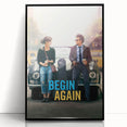 2010s Movie Poster Art - Begin Again Retro Vintage Film Print