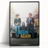 2010s Movie Poster Art - Begin Again Retro Vintage Film Print