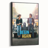 2010s Movie Poster Art - Begin Again Retro Vintage Film Print