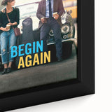 2010s Movie Poster Art - Begin Again Retro Vintage Film Print