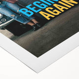 2010s Movie Poster Art - Begin Again Retro Vintage Film Print