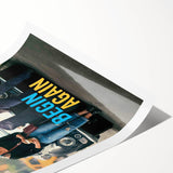 2010s Movie Poster Art - Begin Again Retro Vintage Film Print