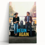 2010s Movie Poster Art - Begin Again Retro Vintage Film Print