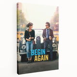 2010s Movie Poster Art - Begin Again Retro Vintage Film Print