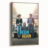 2010s Movie Poster Art - Begin Again Retro Vintage Film Print