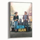 2010s Movie Poster Art - Begin Again Retro Vintage Film Print