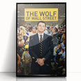 2010s Movie Poster Art - The Wolf of Wall Street Vintage Print