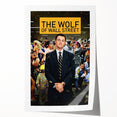 2010s Movie Poster Art - The Wolf of Wall Street Vintage Print