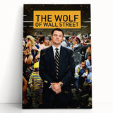 2010s Movie Poster Art - The Wolf of Wall Street Vintage Print