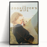 2010s Movie Poster Art - The Zookeeper’s Wife Vintage Poster Print