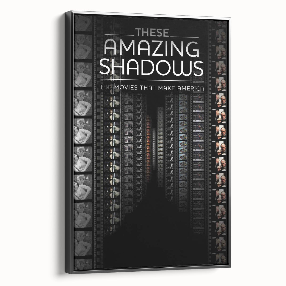 2010s Movie Poster Art - These Amazing Shadows Vintage Print