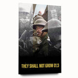 2010s Movie Poster Art - They Shall Not Grow Old Vintage Print